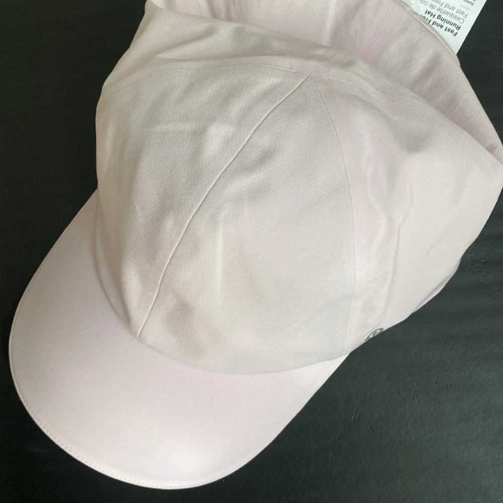 Lululemon Fast and Free Running Hat, Color‎ Meadow Pink, NWT, Unisex, Size L/XL